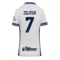 Camisa de time de futebol Inter Milan Piotr Zielinski #7 Replicas 2º Equipamento Feminina 2024-25 Manga Curta